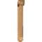 Ekena Millwork Traditional Arts and Crafts Smooth Bracket w/ Offset Brace, Western Red Cedar, 5 1/2"W x 34"D x 38"H BKT0604X34X38TRA03SWR - alternate 3